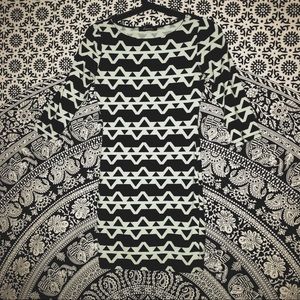 aztec pattern dress